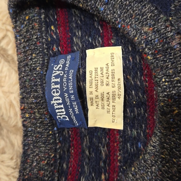 VINTAGE BURBERRY GRANDPA SWEATER - Picture 2 of 9
